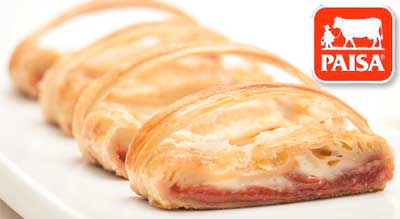 Crostata de Hojaldre, Guayaba y Queso Crema Paisa
